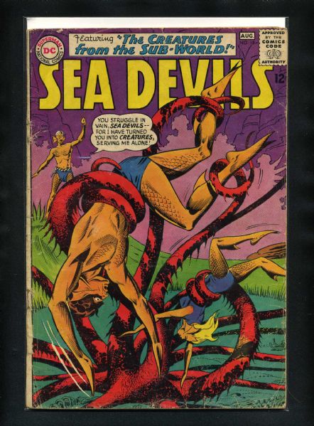 Sea Devils #18 G 1964 DC Comic Book